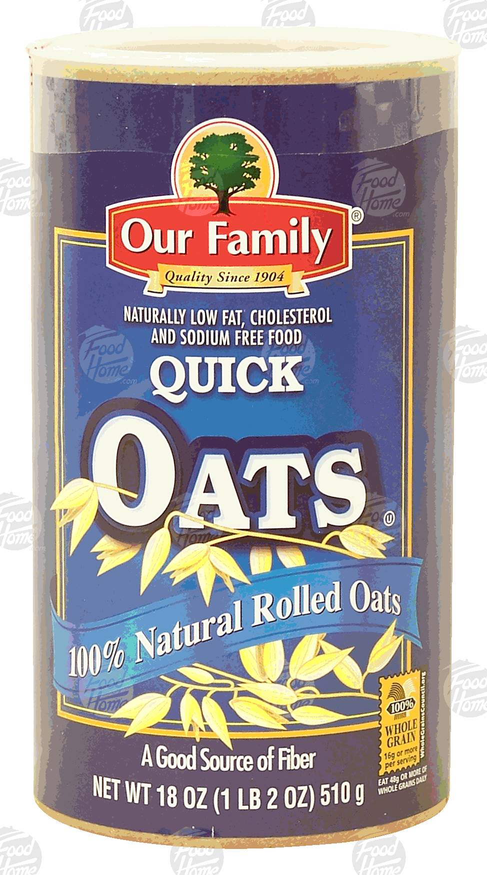 Our Family  quick oats natural rolled oats Full-Size Picture